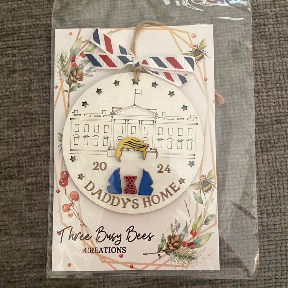 Trump Daddy’s Home Ornament 2024